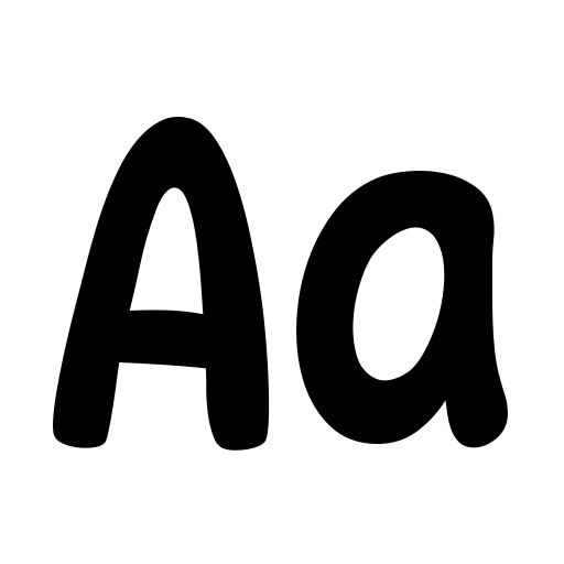 Beige Come Font icon