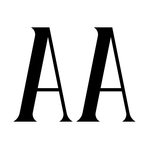 Beige Wave Demo Font icon