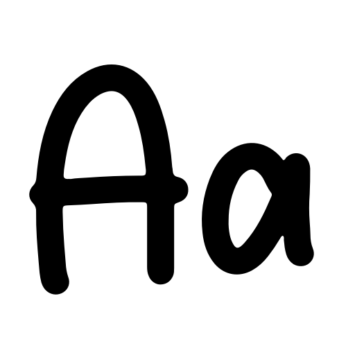 Belajar Menulis Font icon