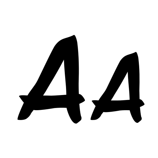 Belepotan Font icon