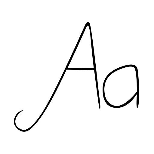 Bella K. A Better Place Font preview