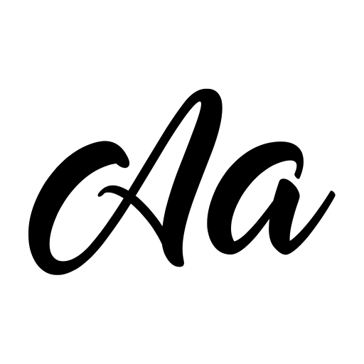 Bellagu Personal Use Only Font icon