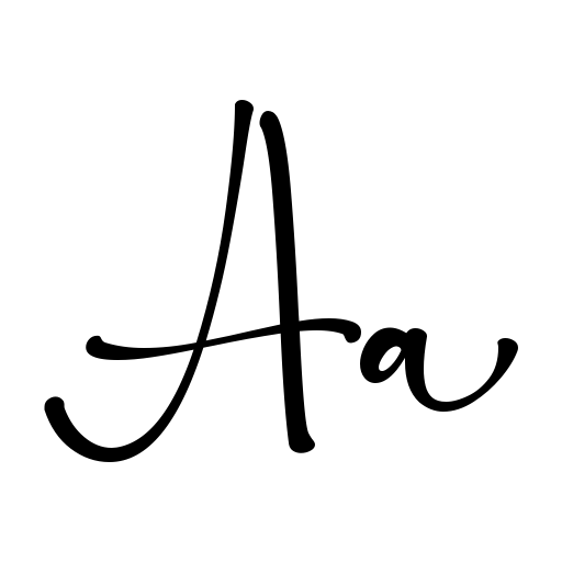 Bellarosa - Personal use Font icon