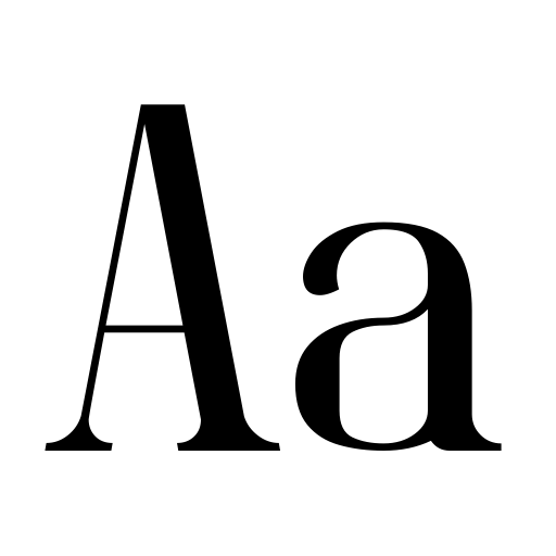 Belleview Font icon