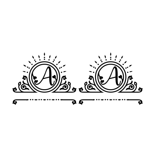 Belove Monogram Font preview