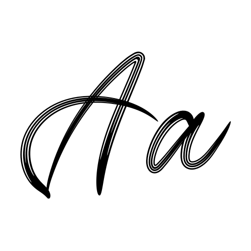 Beltanira Signature Font icon