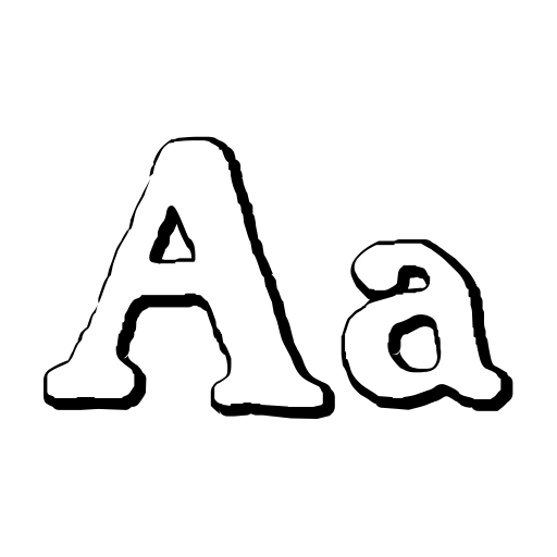 BenjaminFranklin Beveled Font icon