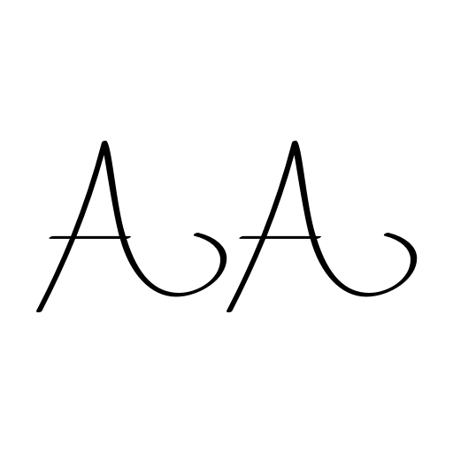 BergerBerger Caps Font icon
