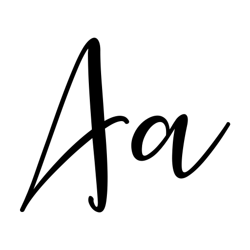Berhilda Script Font icon