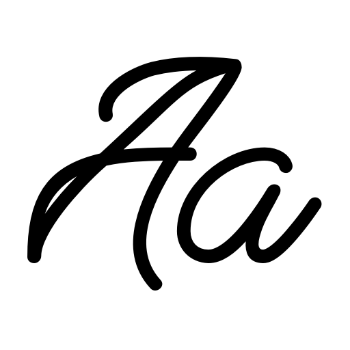 Berliana Monoline Free Font icon