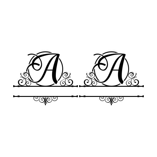 Berlin Monogram Font icon