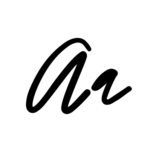 BerlinaSignature Font icon