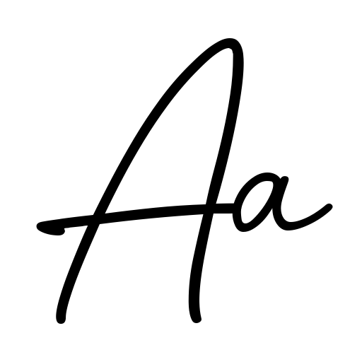 Bernadette Signature Font icon