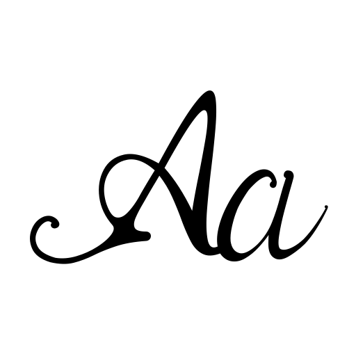 Bernadine Script Font icon