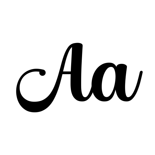 Bertha Script Font icon