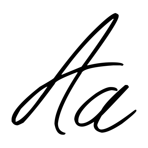 Berty Script Font icon