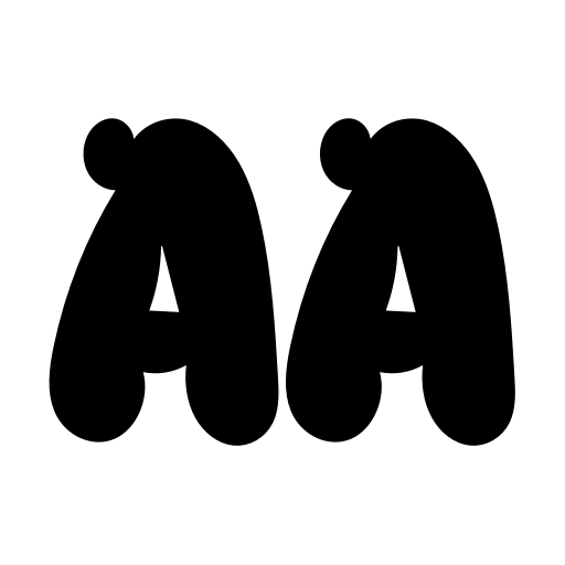 Beside Blinds Font icon