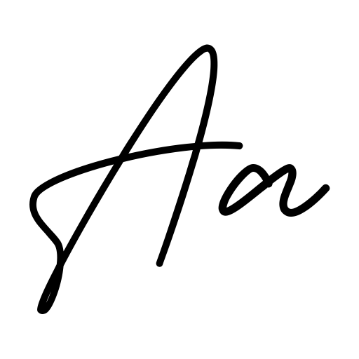 Bessita Handwriting Free Font icon