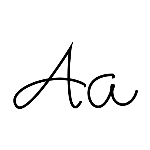Best Signature Font icon