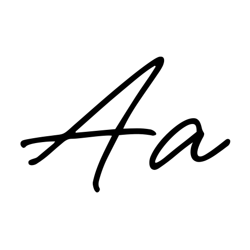 Best Wishes Font icon