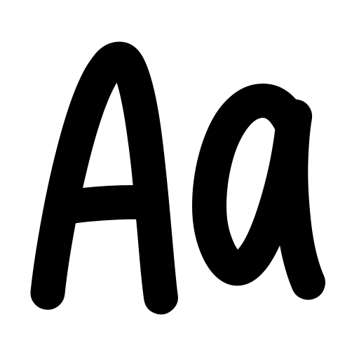 Best Wishes Font icon