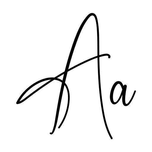 Bestie Signature Font icon