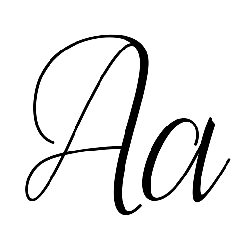 Bestilla Script Font icon