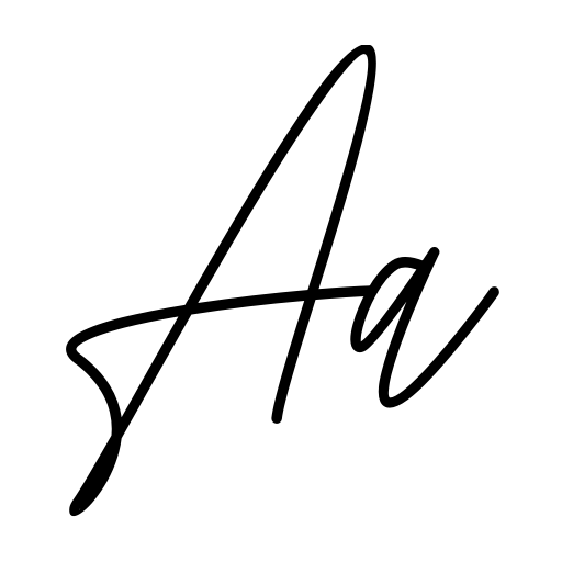 Better Signature Font icon