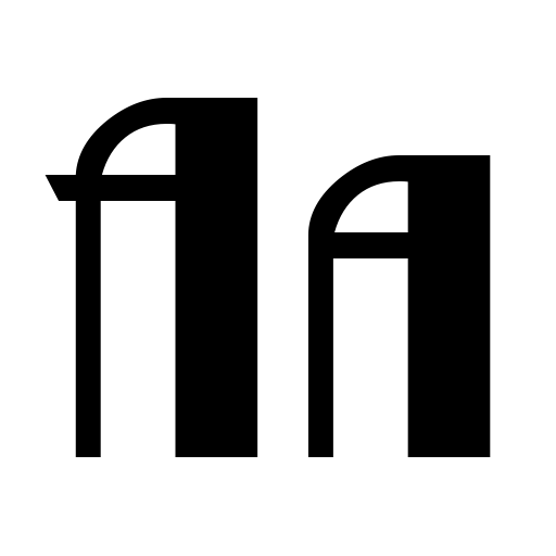 Betty Noir Font icon