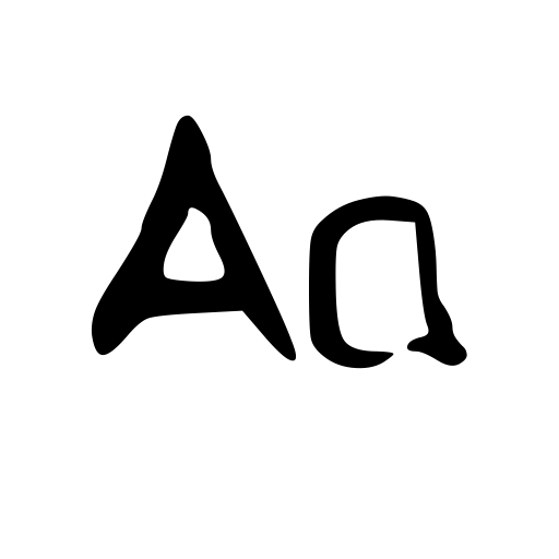 BFStencil Font icon