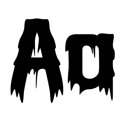 Bhoory Font preview