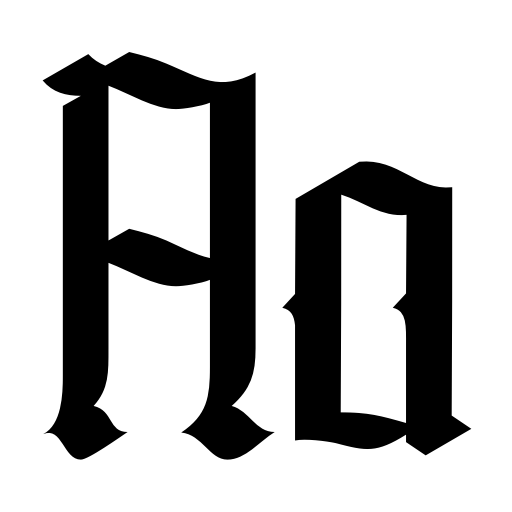 BHURON Font icon