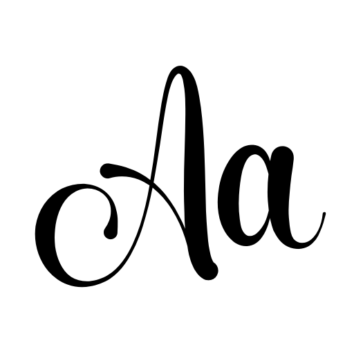 Bianca Romantic Font icon