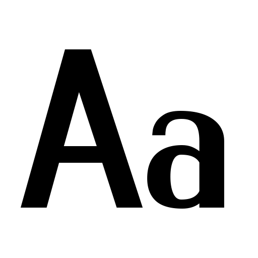 BIBURY Font icon