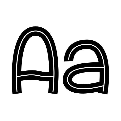 Bicycle Track Font icon