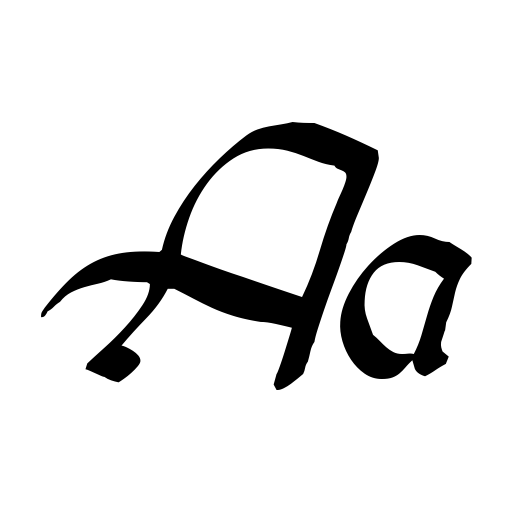 Biedermeier Kursiv Font icon