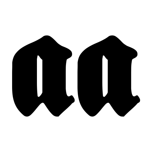 Biergärten Font icon