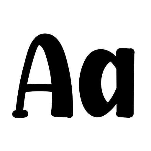 Big Babol Font icon