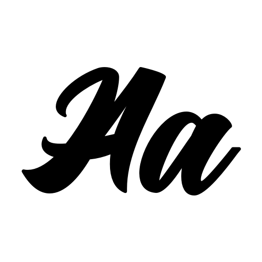 Big Blue Bold Font icon
