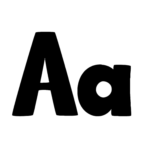 Big_Bottom_Cartoon Font icon