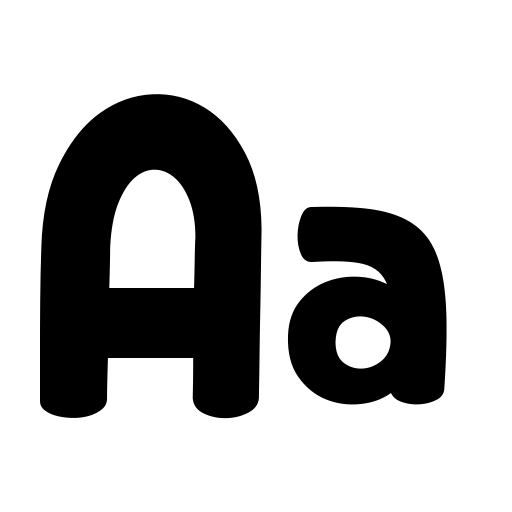 BIG CAR Short Gun Font icon