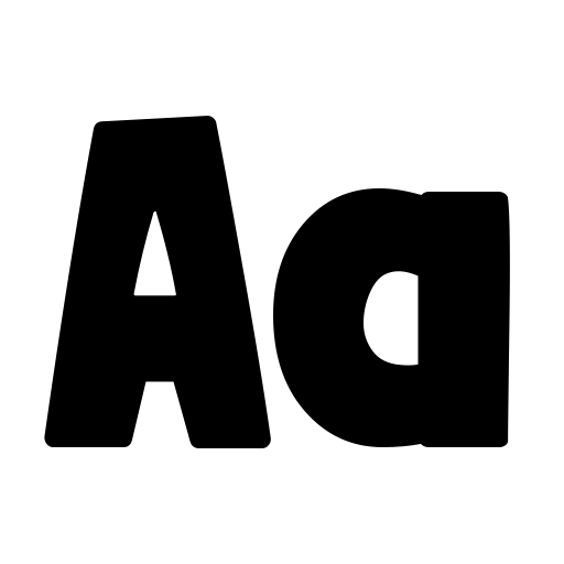 Big Dazzle Font icon