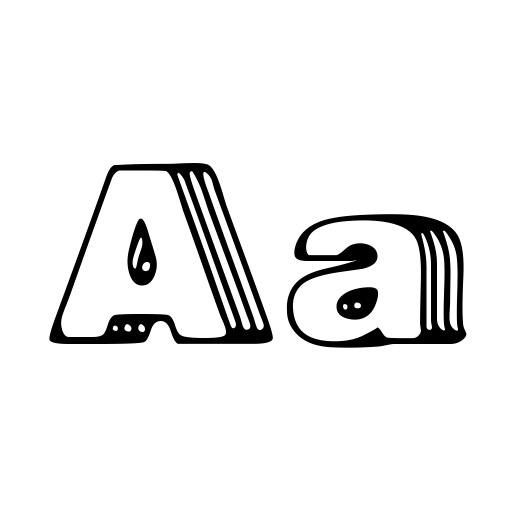 Big Designer Font icon