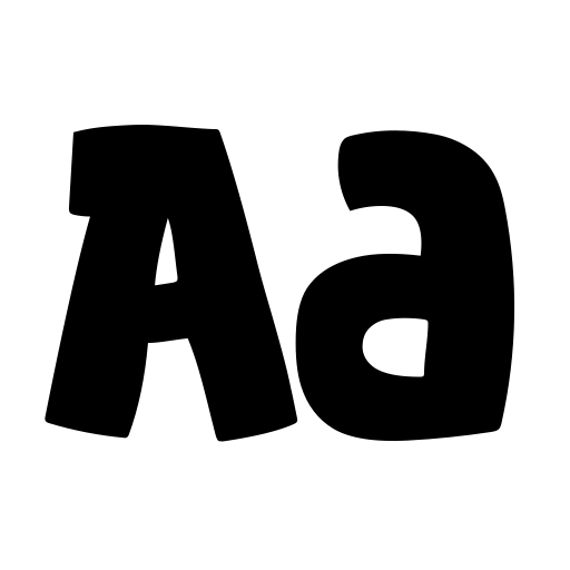 Big Jano Font icon
