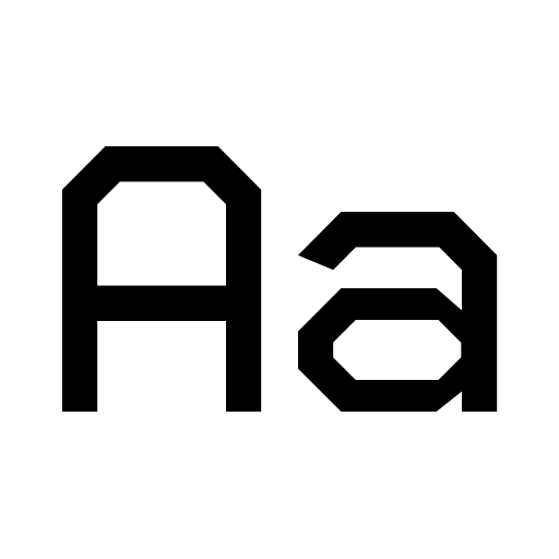 Big Pixel Demo Font icon