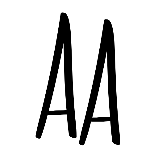 BIG SHINE Font icon