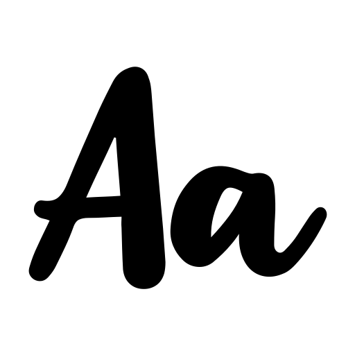 Big Snow Font icon