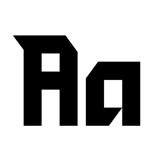 Big Space Font preview