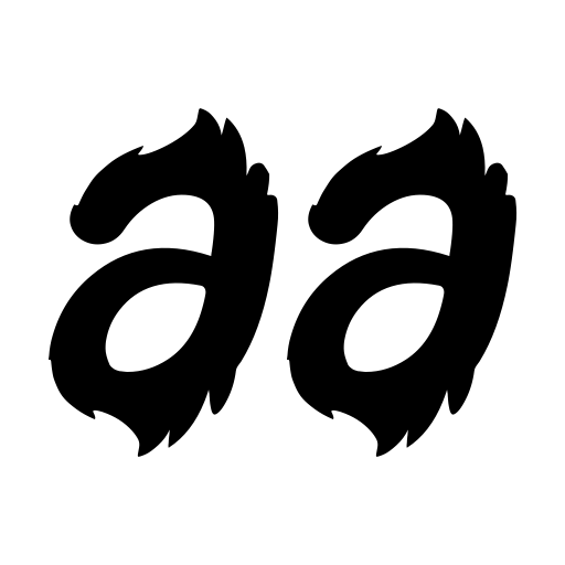 Bigfoot Cute Demo Font icon