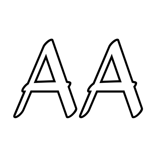 Bigoutliner Font icon